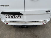 Накладка на задній бампер (нерж) для Ford Custom 2013-