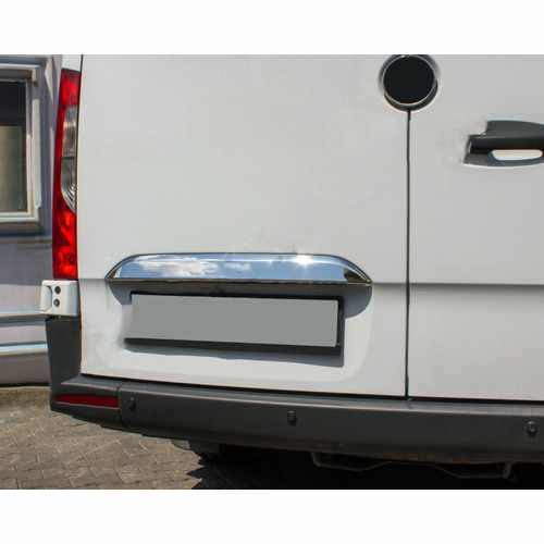 Хром планка над номером (нерж) для Mercedes Sprinter 2018- Omsa Line