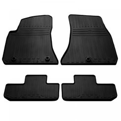 Резиновые коврики Stingray (2WD, 4 шт, резина) для Dodge Challenger 2008-2019 гг.