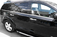 Окантовка вікон (6 шт, нерж.) для Dodge Journey 2008↗ мм.