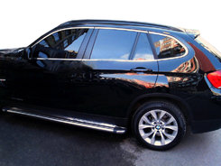 Повна окантовка вікон (нерж.) 12 шт. для BMW X1 E-84 2009-2015рр.