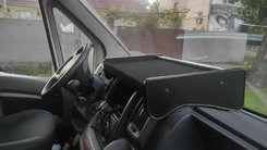 Полиця на панель 2014-2022 для Fiat Ducato 2006↗ та 2014↗ мм.