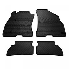 Резиновые коврики (Stingray) 2 шт, Premium - без запаха резины для Fiat Doblo III nuovo 2010↗ и 2015↗ гг.