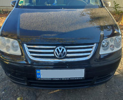 Хром накладки на решітку радіатора (нерж.) для VW Caddy 2004-2011