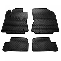 Резиновые коврики (4 шт, Stingray Premium) для Citroen C-3 2017↗ гг.