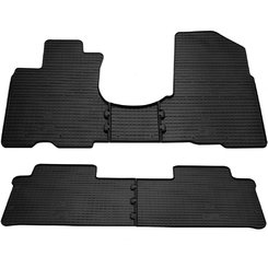 Резиновые коврики (4 шт, Stingray Premium) для Honda CRV 2001-2006 гг.