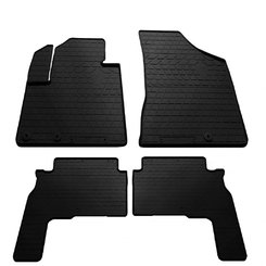 Резиновые коврики 2010-2012 (4 шт, Stingray Premium) для Hyundai Santa Fe 2 2006-2012 гг.
