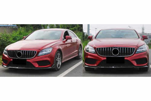 Передня решітка 2014-2018 (GT) для Mercedes CLS C218 2011-2018рр.