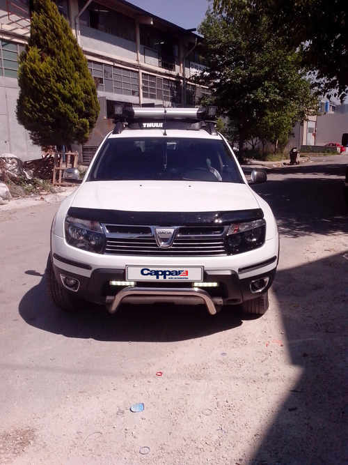 Дефлектор капота (EuroCap) для Renault Duster 2008-2017рр.