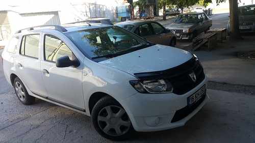 Дефлектор капота (EuroCap) для Dacia Logan III 2013↗ мм.