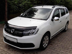 Дефлектор капота (EuroCap) для Dacia Logan MCV 2013↗ мм.