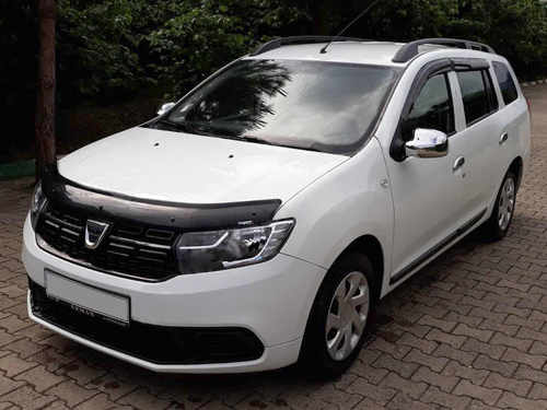 Дефлектор капота (EuroCap) для Dacia Logan III 2013↗ мм.