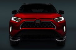Накладки на ґрати (2 шт) для Toyota Rav 4 2019+