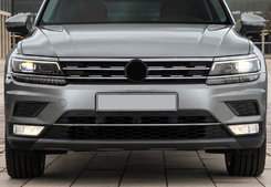 Накладка на передній бампер (нерж) для Volkswagen Tiguan 2016↗