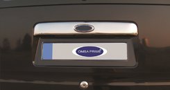 Хром накладки для Ford Connect 01-10 задня планка нерж Carmos (Туреччина)