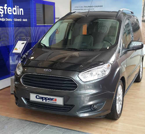 Дефлектор капота EuroCap для Ford Courier 2014↗ мм.