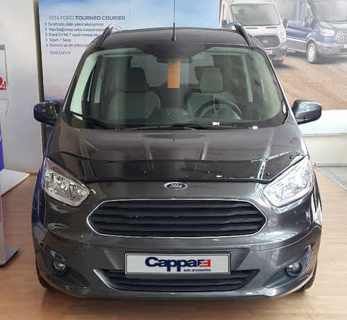 Дефлектор капота EuroCap для Ford Courier 2014↗ мм.