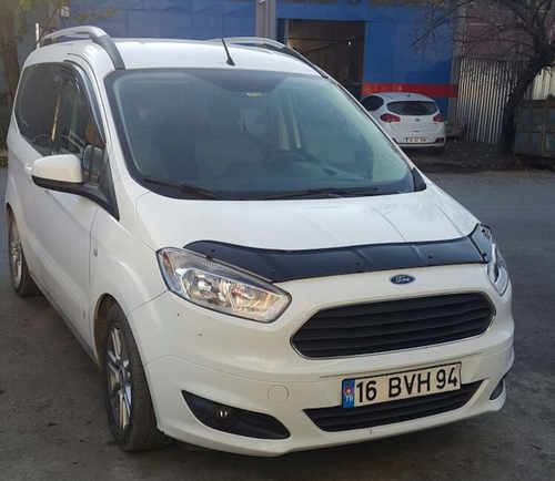Дефлектор капота EuroCap для Ford Courier 2014↗ мм.