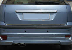 Кромка багажника (HB, нерж.) для Ford Focus II 2008-2011 рр.