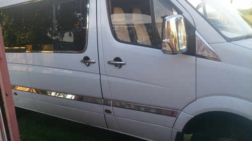 Хром накладки на дзеркала Carmos для Mercedes Sprinter 906, VW Crafter 2006-2017