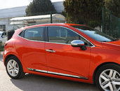 Повна окантовка вікон (12 шт, нерж) OmsaLine - Італійська нержавейка для Renault Clio V 2019↗︎гг.