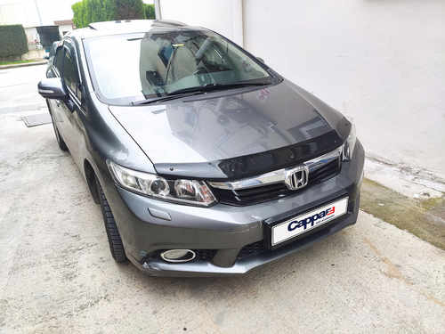 Дефлектор капота (EuroCap) для Honda Civic Sedan IX 2012-2016
