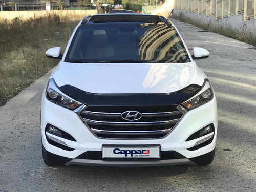 Дефлектор капота (EuroCap) для Hyundai Tucson TL 2016↗ мм.
