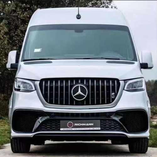 Передня решітка GT Chrome для Mercedes Sprinter 2018↗ мм.