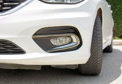 Окантовка протитуманних ліхтарів (Sedan) ABS-хром для Fiat Tipo 2016↗ мм.