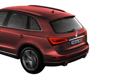 Хром планка над номером (нерж) для Audi Q5 2017↗ рр.