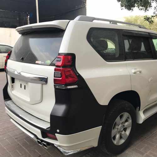 Хром накладка на кришку багажника для Toyota Land Cruiser Prado 150 2018+