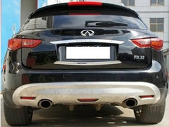 Задня накладка Libao (пластик) для Infiniti QX70 2013↗ мм.
