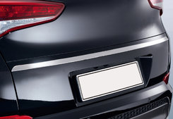 Нижня кромка кришки багажника (нерж.) для Hyundai Tucson 2015+