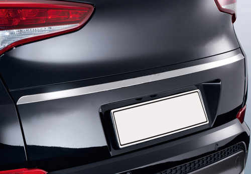 Нижня кромка кришки багажника (нерж.) для Hyundai Tucson 2015+