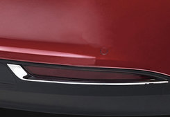 Окантовка задніх рефлекторів (Sedan, нерж) для Fiat Tipo 2016↗ мм.