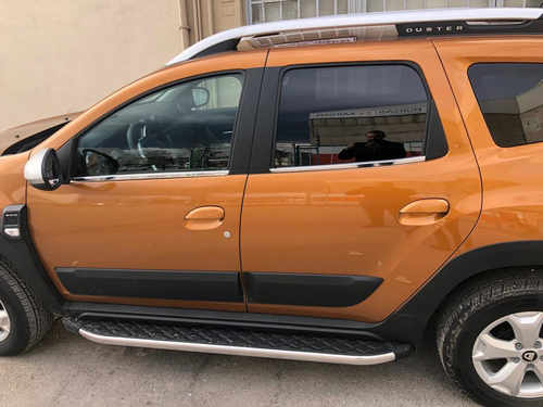 Хром накладки на ущільнювачі вікон 4шт. для Renault Duster 2018+ Omsa Line (Туреччина)