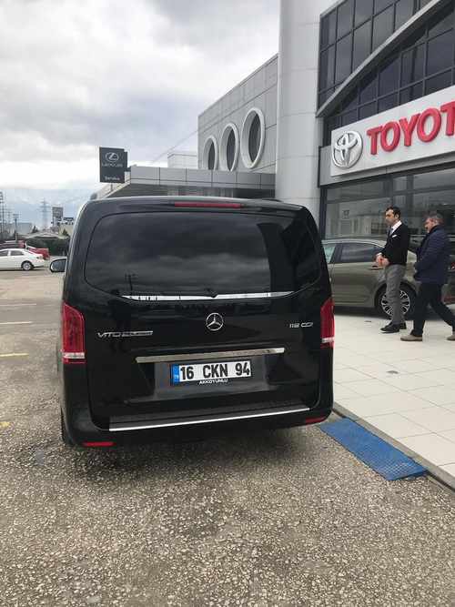 Кромка заднього скла (нерж) для Mercedes Vito 447 2015+