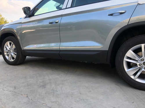 Молдинг дверний (нерж) для Skoda Kodiaq
