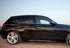 Молдинг скла (нерж.) для BMW 1 серія F20/21 2011↗ мм.