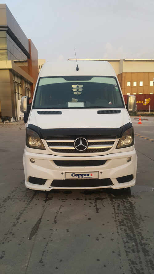 Дефлектор капота (EuroCap) для Mercedes Sprinter 2006-2013