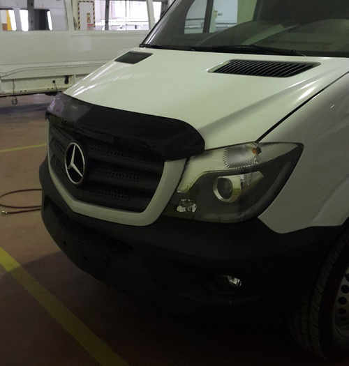 Дефлектор капота (V2, EuroCap) для Mercedes Sprinter 2013-2018рр.