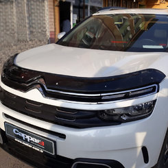 Дефлектор капота (Eurocap) для Citroen C5 Aircross 2017↗ гг.