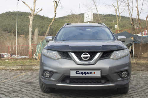 Дефлектор капота (EuroCap) для Nissan X-trail T32/Rogue 2014-2021