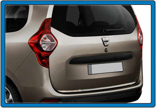 Накладки на кромка багажника (нерж.) для Renault Lodgy 2013↗ мм.