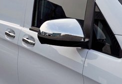 Хром накладки на дзеркала нерж для Mercedes Vito 447 2015-