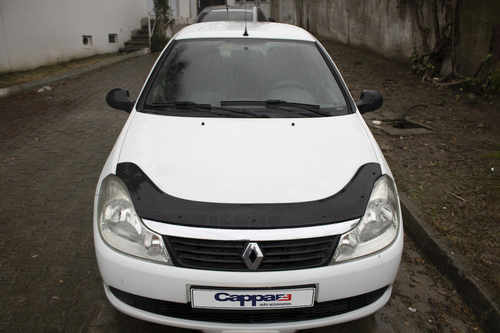Дефлектор капота (EuroCap) для Renault Symbol 2008-2013рр.