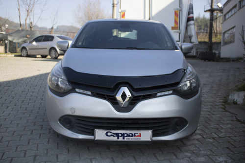 Дефлектор капота (EuroCap) для Renault Clio IV 2012-2019рр.