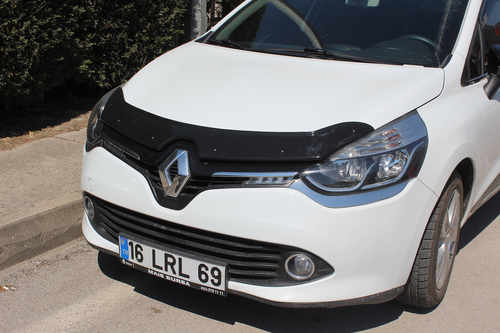 Дефлектор капота (EuroCap) для Renault Clio IV 2012-2019рр.