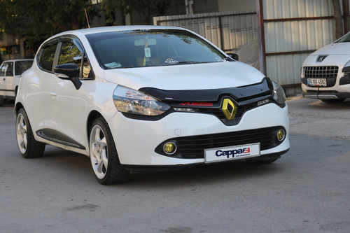 Дефлектор капота (EuroCap) для Renault Clio IV 2012-2019рр.