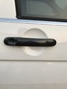 Накладки на ручки (натуральний карбон) 4 ручки для Volkswagen Touran 2010-2015 рр.